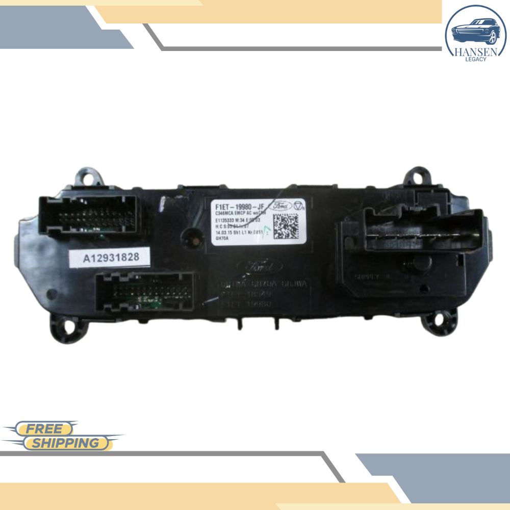 2015–2018 Ford Focus A/C AC Heater Temperature Control 15 16 17 18 — view 4