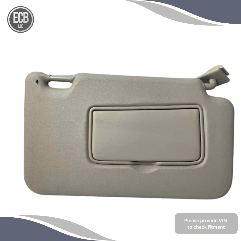 2018–2024 Nissan Kicks Passenger RH Sun Visor OEM — view 1