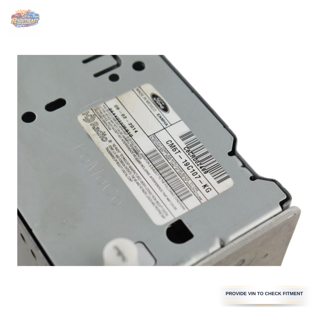 2012–2014 Ford Focus Receiver AM FM SATELLITE RADIO RECEIVER CM5T19C107 KA - KG — view 3