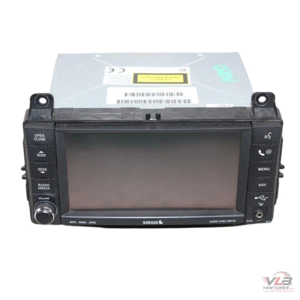 2011 Jeep Grand Cherokee Radio Receiver Display Screen Navigation ID RER OEM — view 1