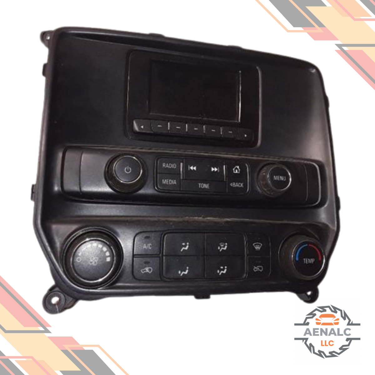 2014 Chevrolet Silverado 1500 2500 Audio Radio Control Panel with Screen ID 23176312 — view 2