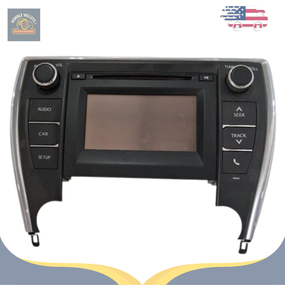 2015–2017 Toyota Camry Radio Touch Screen Display & Receiver OEM — view 1