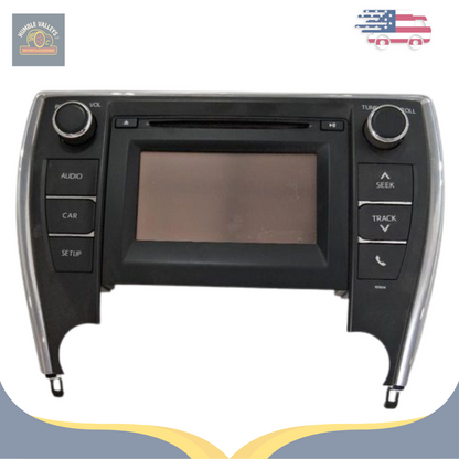 2015–2017 Toyota Camry Radio Touch Screen Display & Receiver OEM — view 1