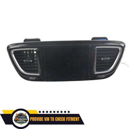 2018–2020 Chrysler Pacifica Display Screen Radio Reciever Panel OEM — view 3