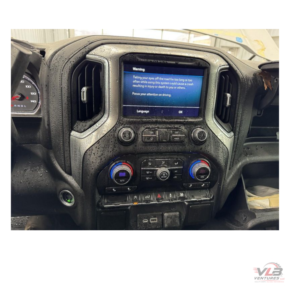 2020 Chevrolet Silverado 1500 Radio Control Panel Display Screen ID 84743975 OEM — view 2