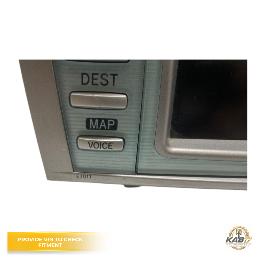 2007–2009 TOYOTA CAMRY HYBRID Radio Nav Sat MP3/CD/DVD Player OEM 86120-33A30 — view 3