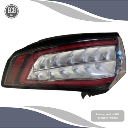 2015–2018 Ford Edge left Driver Side Tail Light Assembly quarter panel OEM — view 1