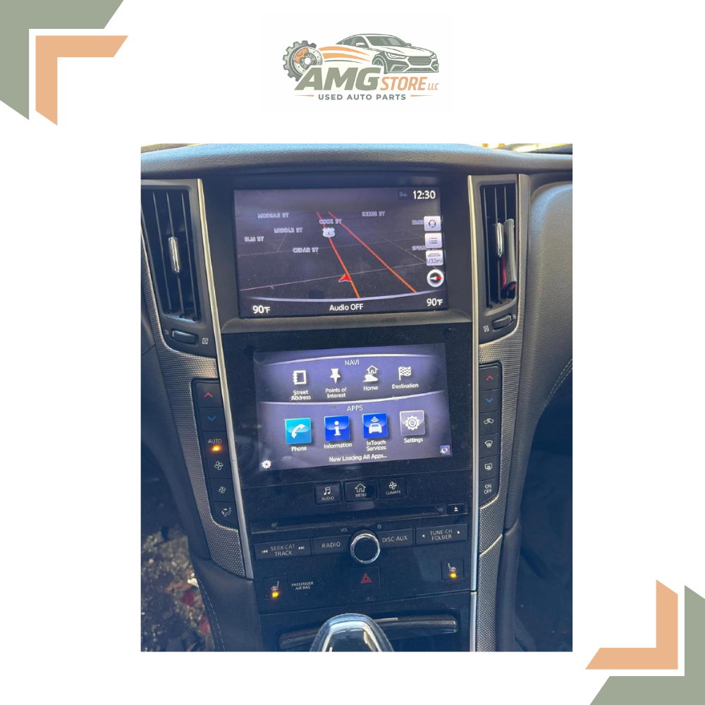 2018–2019 Infiniti Q50 Q60 Information Display Screen Navigation Dash OEM — view 5