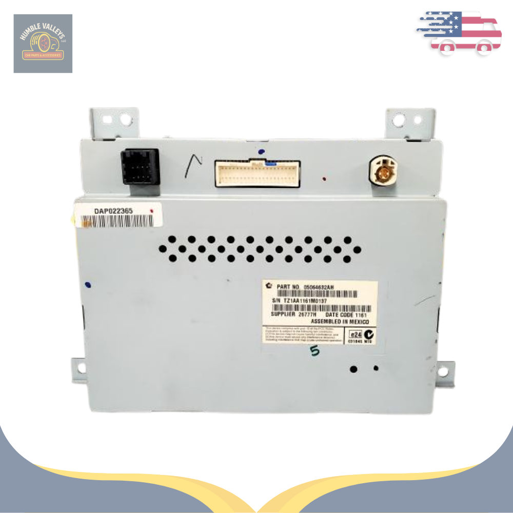 2011–2014 Chrysler 300 Dodge Charger Radio Info Information Display Screen OEM — view 2