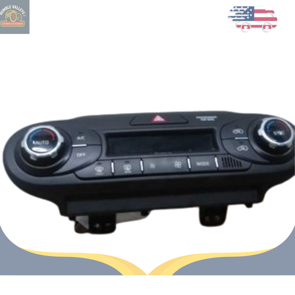 2016 Kia Sorento Dual Climate AC Heater Temperature Control With Rear AC OEM — view 3
