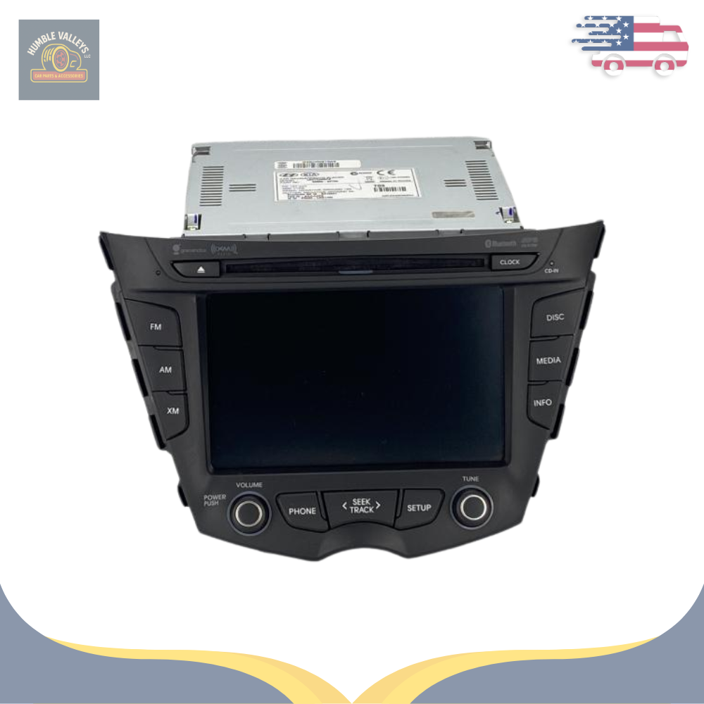 2012–2015 Hyundai Veloster Radio Display Receiver Satellite CD OEM 96560 2V720 — view 1