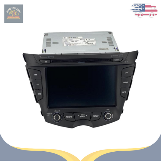 2012–2015 Hyundai Veloster Radio Display Receiver Satellite CD OEM 96560 2V720 — view 1
