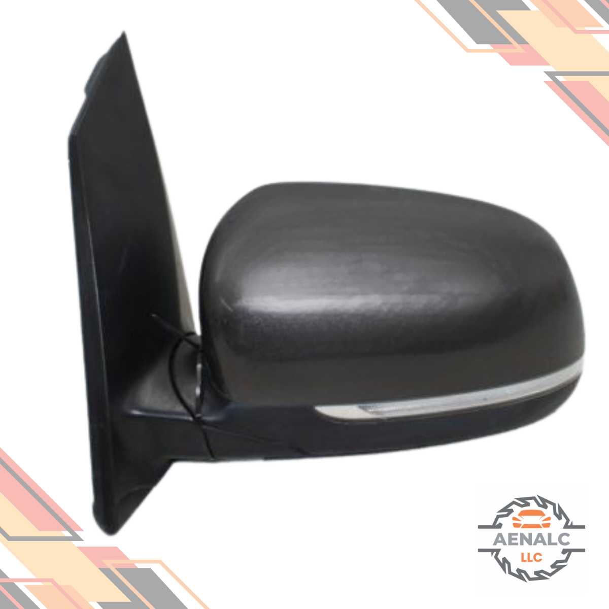 2015–2018 Kia Sedona Driver Left Side View Door Mirror Assembly LH Black 16 17 — view 2
