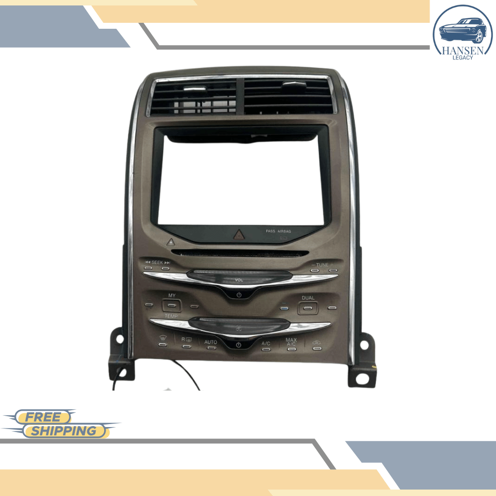 2011 Lincoln MKX Radio Control Panel ID BA1T-18A802-AF thru AK OEM — view 1