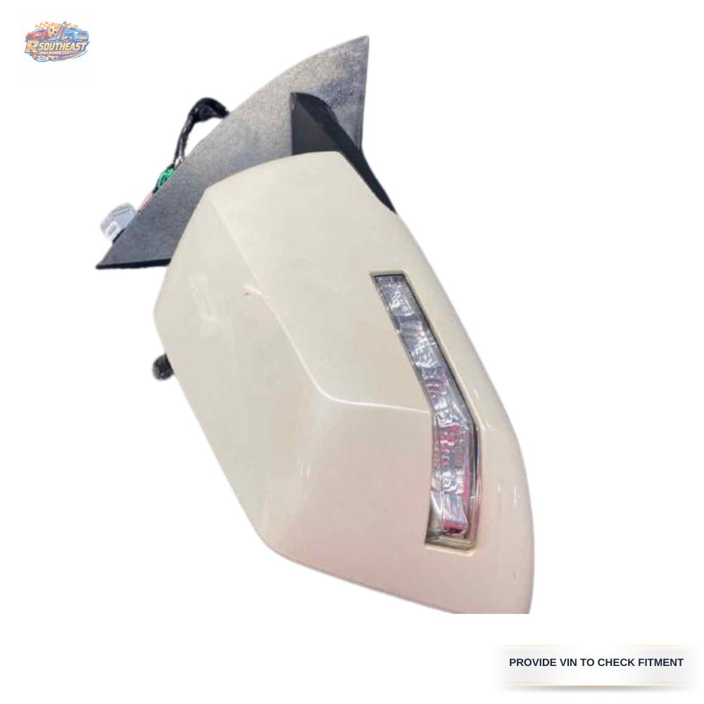 2013–2017 Chevrolet Traverse Acadia Right Passenger Side View Door Mirror White — view 2