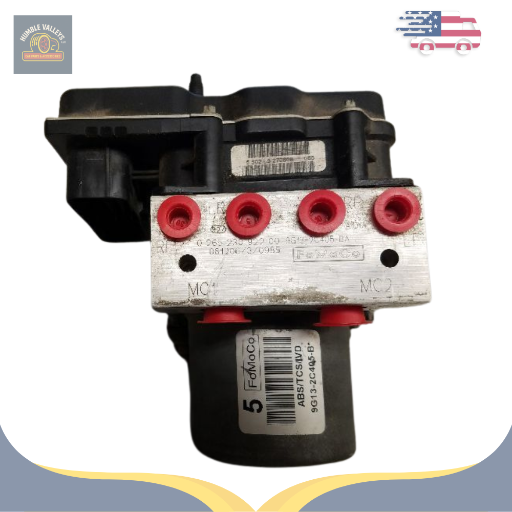 2009 Lincoln MKS Anti Lock Brake Actuator Pump ABS without Adaptive Cruise OEM 09 — view 4