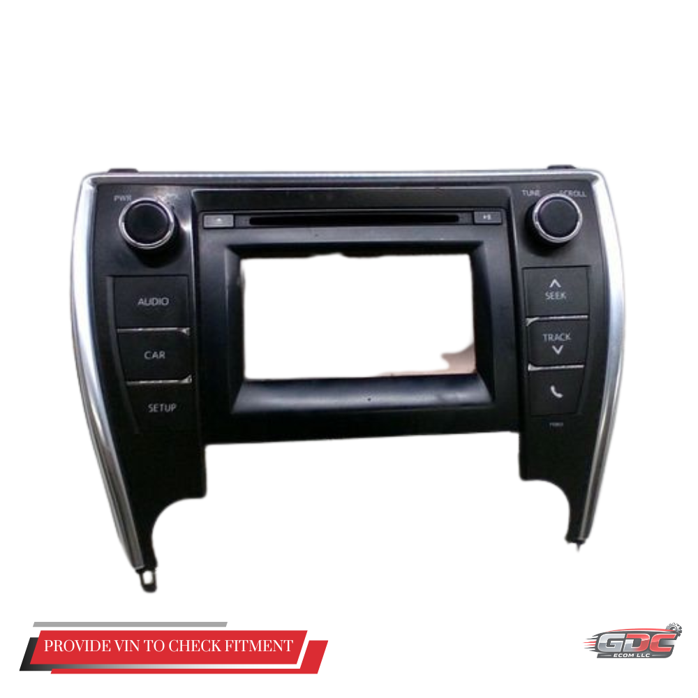 2015 Toyota Camry Radio Receiver Display Screen OEM 10803 — view 1
