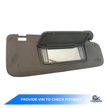 2020–2023 Chevrolet Equinox RH Passenger Sunvisor Sun Visor with Mirror & Light OEM — view 2