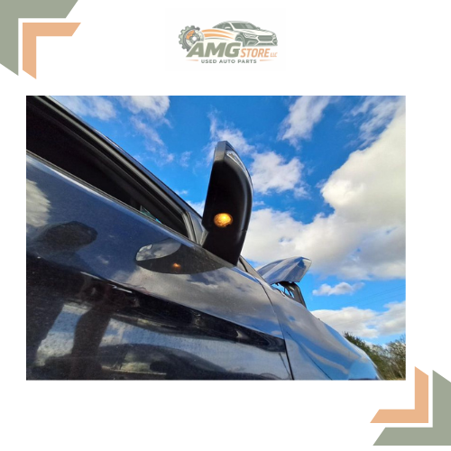 2011–2015 Ford Explorer Right Passenger Side View Door Mirror Power Black — view 2