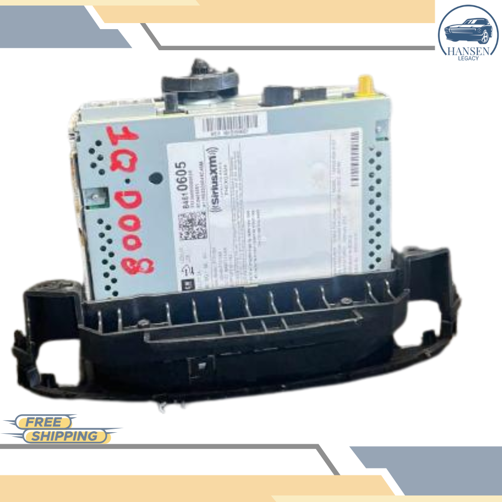2018–2020 Chevrolet Sonic AM FM Radio Receiver Display Screen ID 84610605 OEM — view 3