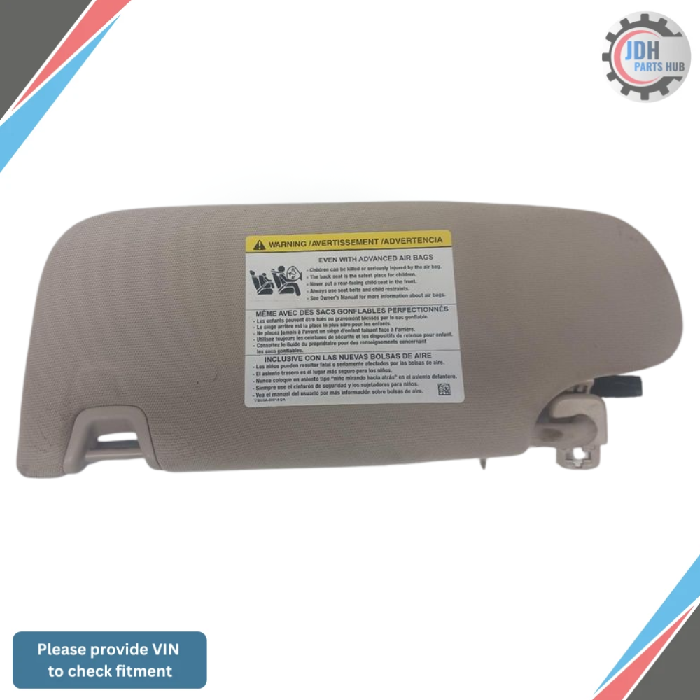 2018–2020 Lincoln MKZ Passenger RH Sun Visor OEM — view 3