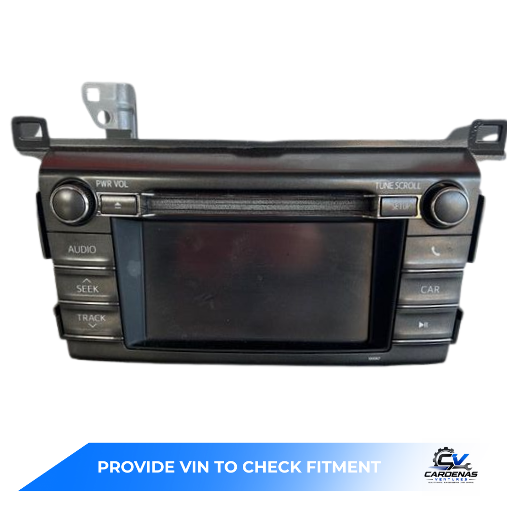 2013 Toyota Rav4 Radio Receiver with Display Screen 100067 — view 1