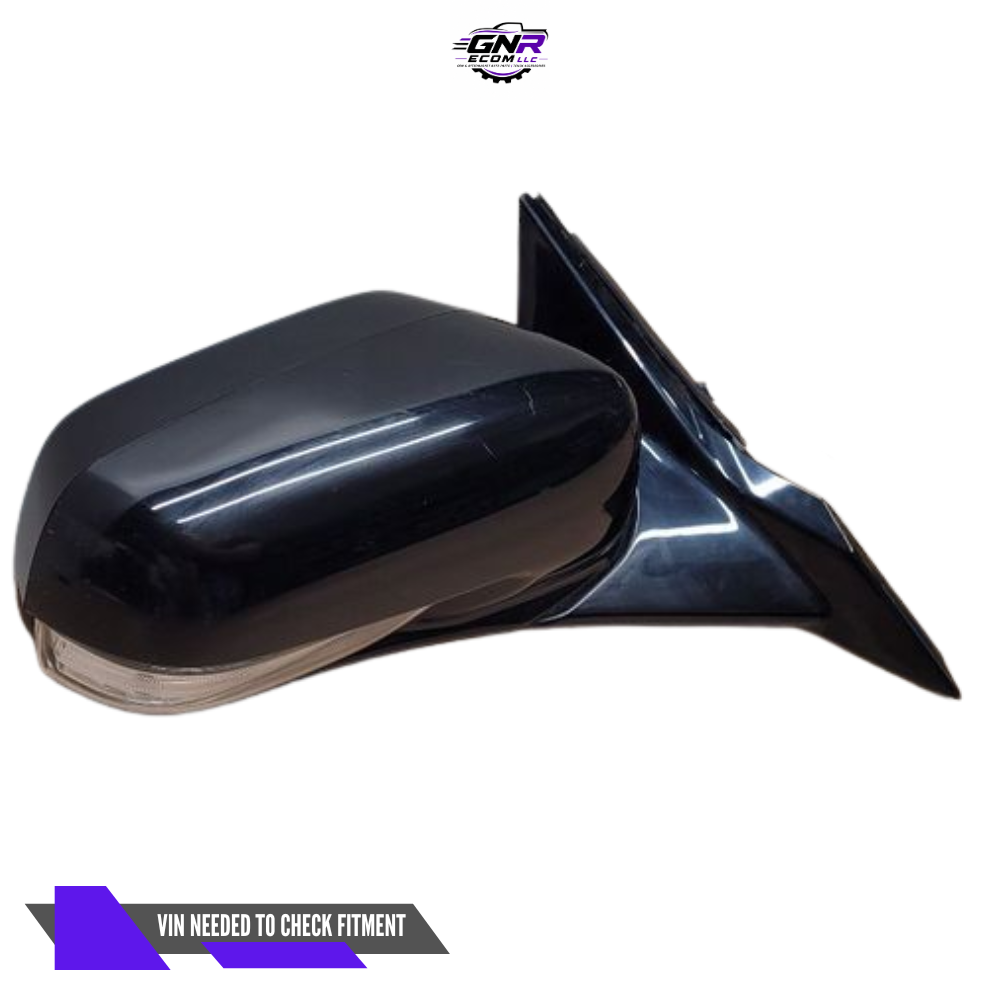 2009–2014 Acura TL Passenger Right Side View Door Mirror Assembly OEM — view 2
