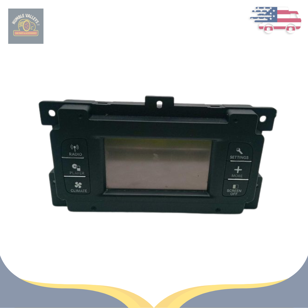 2011–2018 Dodge JOURNEY Radio Display Receiver 4.3" SATELLITE AM FM CD MP3 OEM — view 1