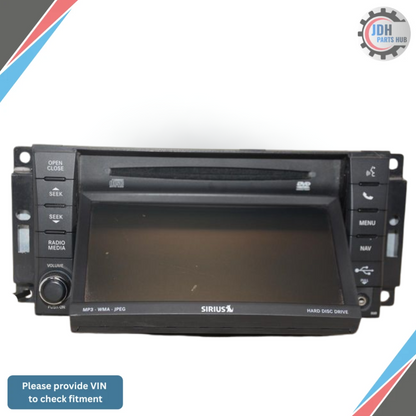 2013 Chrysler 200 AM-FM-CD-DVD-H<wbr/>DD Navigation UConnect Radio RHR OEM — view 2