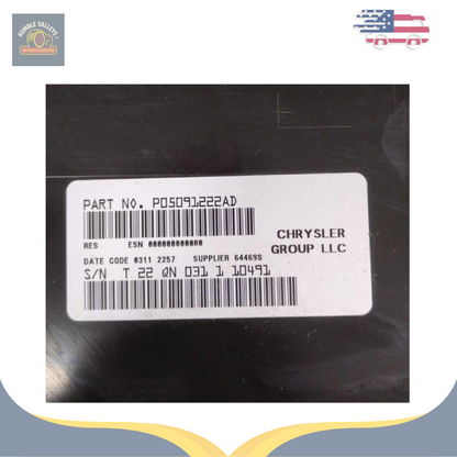 2011–2012 Dodge Caliber AM FM CD MP3 Radio Receiver RES OEM — view 5