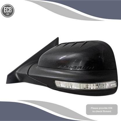 2011–2015 Ford Explorer Front Left Driver Side View Mirror Assembly LH OEM — view 1