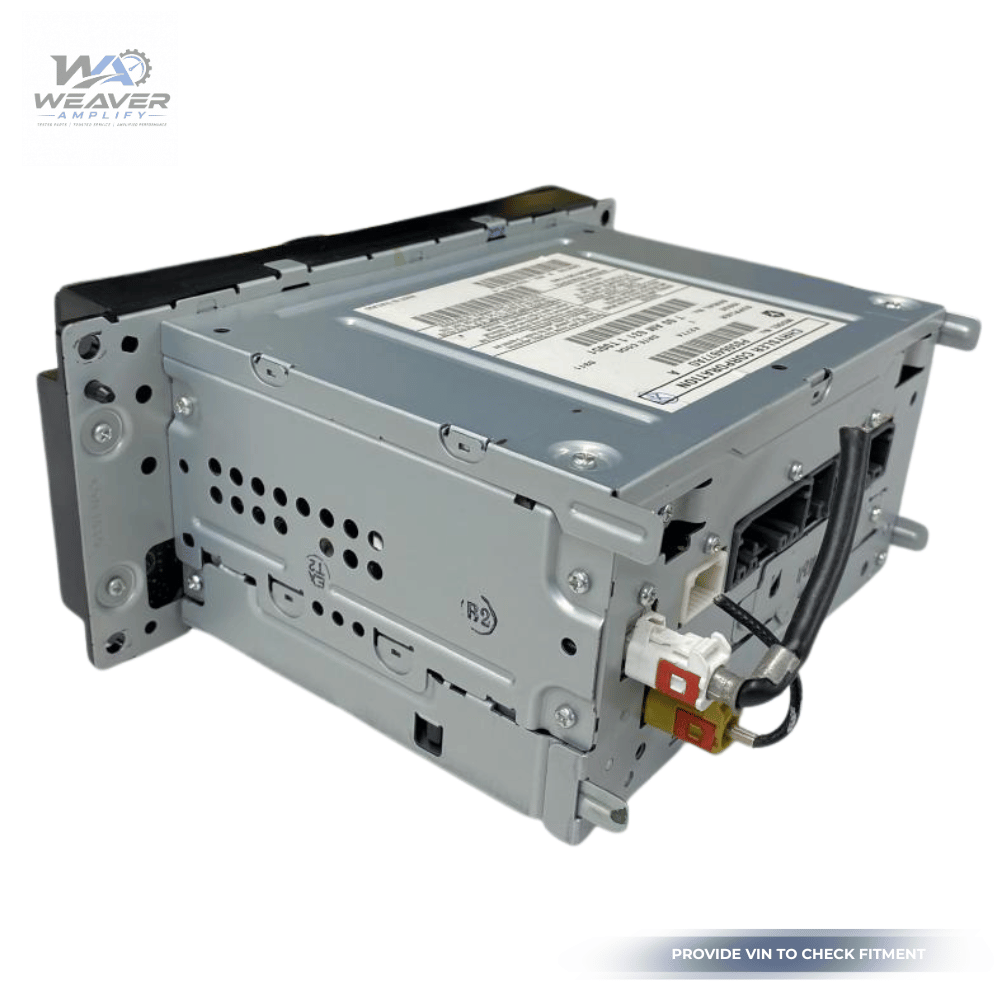 2013–2017 Jeep Patriot AM-FM-CD-DVD-M<wbr/>P3-HDD Radio Receiver RBZ with Satellite OEM — view 5