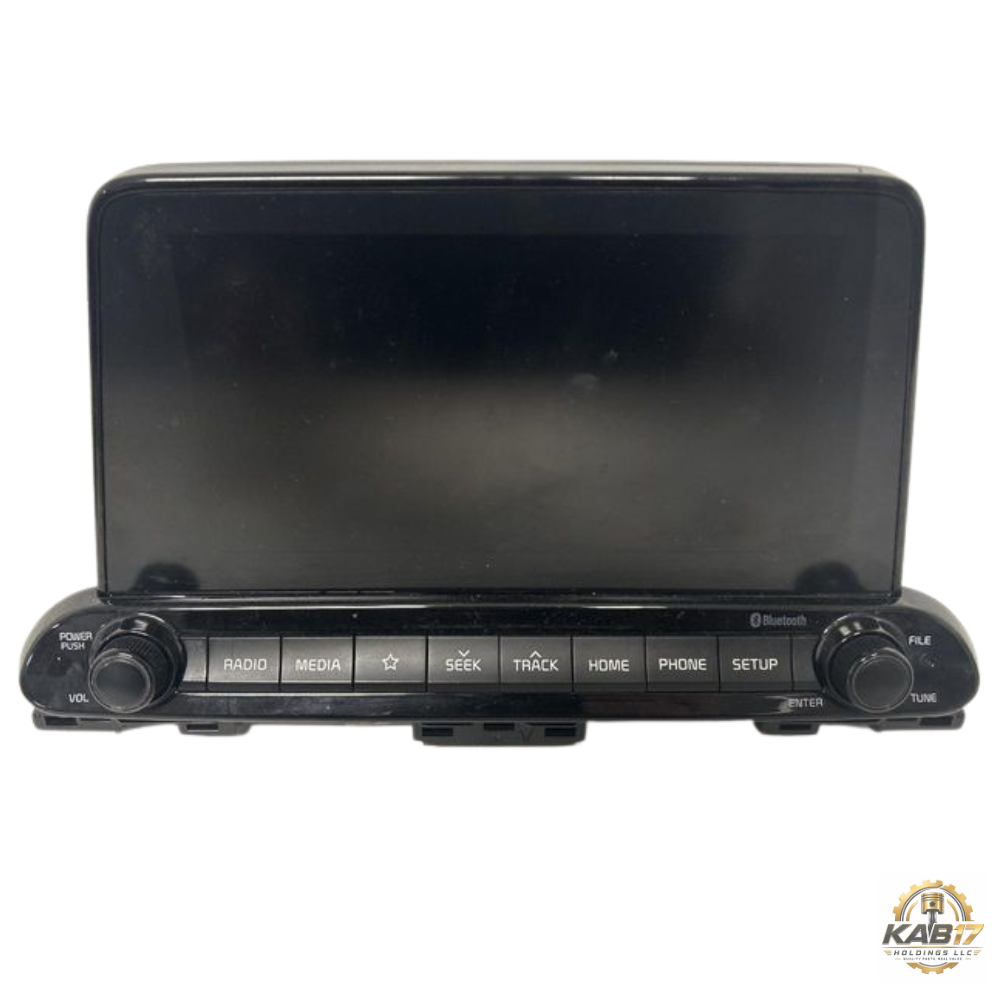 2019–2020 Kia Forte Sedan Radio Receiver Display Screen OEM — view 1