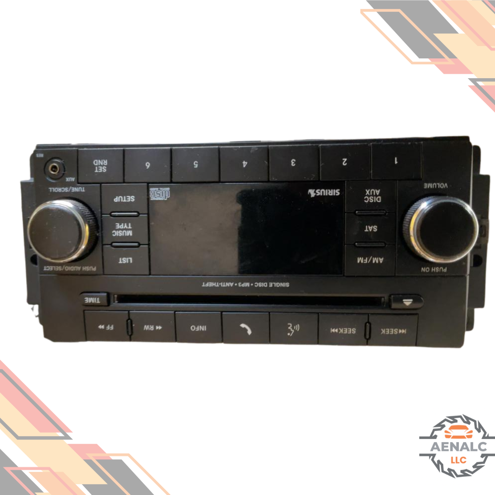 2012–2017 Jeep Patriot MP3 CD with Satellite Radio Receiver Face ID RES OEM — view 1