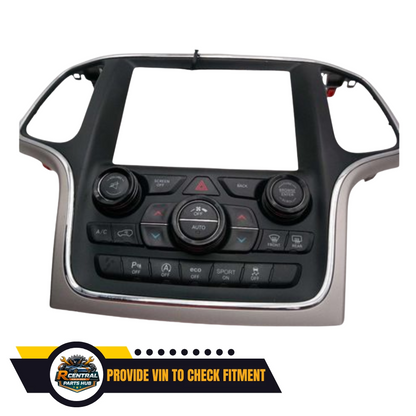2016–2017 Jeep Grand Cherokee AC A/C Heater Temperature Control Unit — view 2