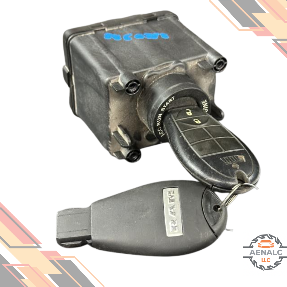 2013–2018 Dodge Ram 1500 Ignition Lock Switch Module With Key OEM — view 1