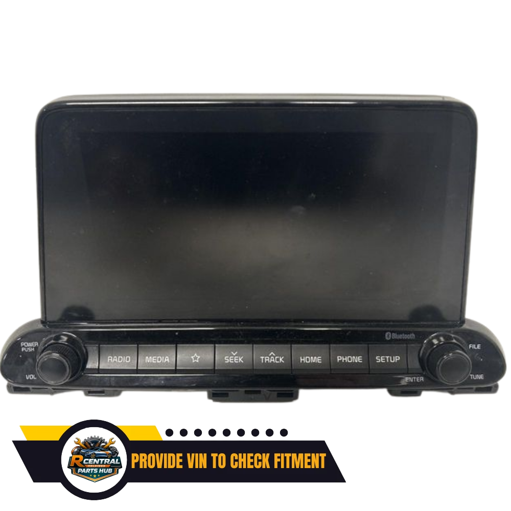 2019–2020 Kia Forte AM FM Radio Receiver Display Screen without Navigation OEM — view 1