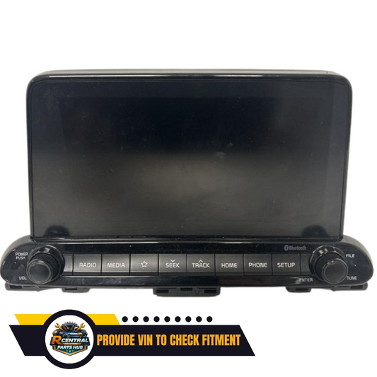2019–2020 Kia Forte AM FM Radio Receiver Display Screen without Navigation OEM — view 1