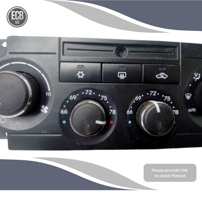 2006–2007 Dodge Charger A/C Heater Temperature Climate Control OEM — view 2