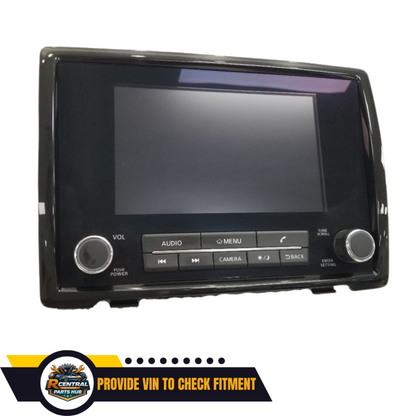 2022–2024 Nissan Frontier AM FM BT Radio Receiver 8.0 touch screen OEM — view 3