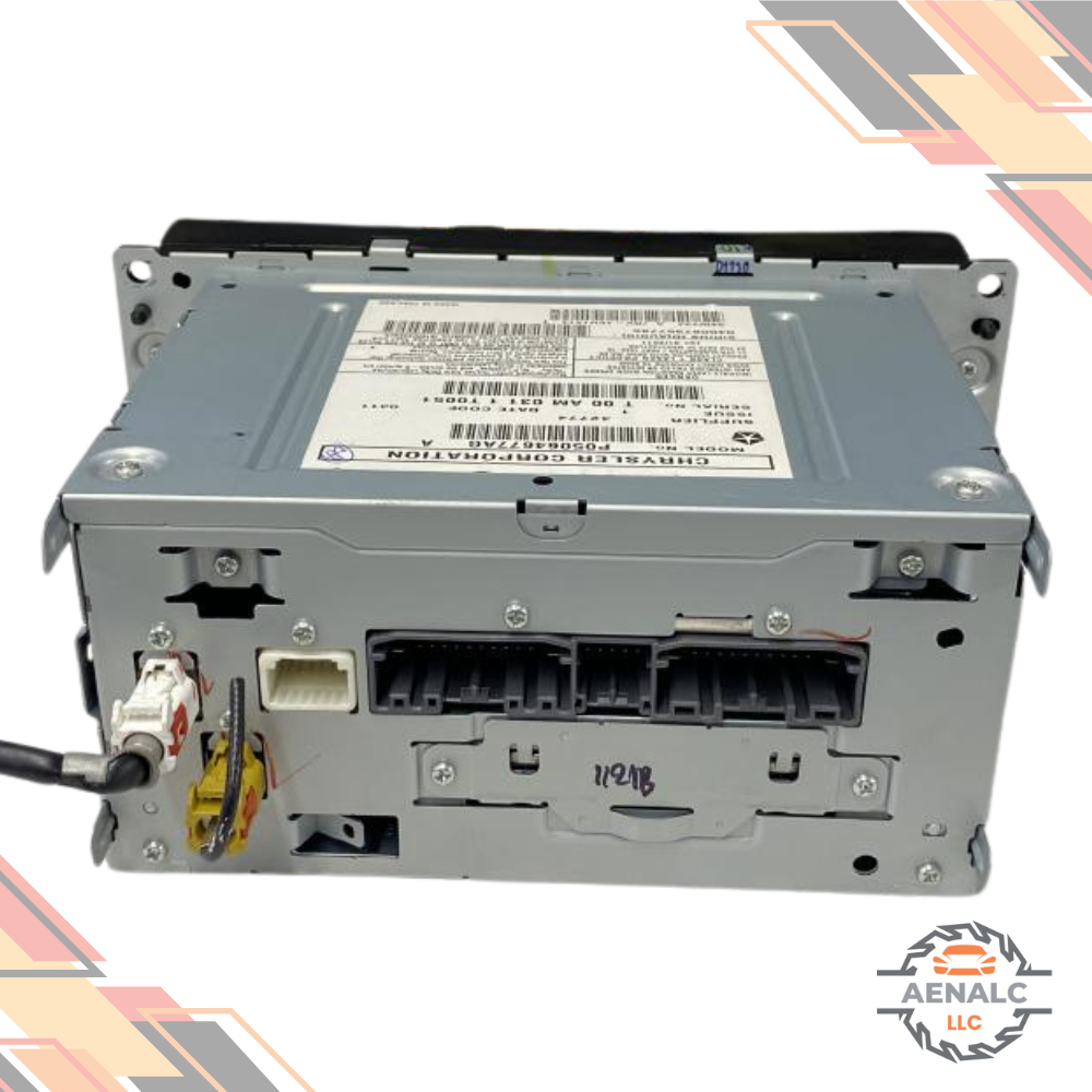 2011–2014 Chrysler 200 AM/FM/DVD Radio CD Player Receiver RBZ OEM — view 2