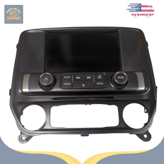 2015–2016 Chevrolet Silverado 1500 2500 Radio Control Panel Screen OEM — view 1