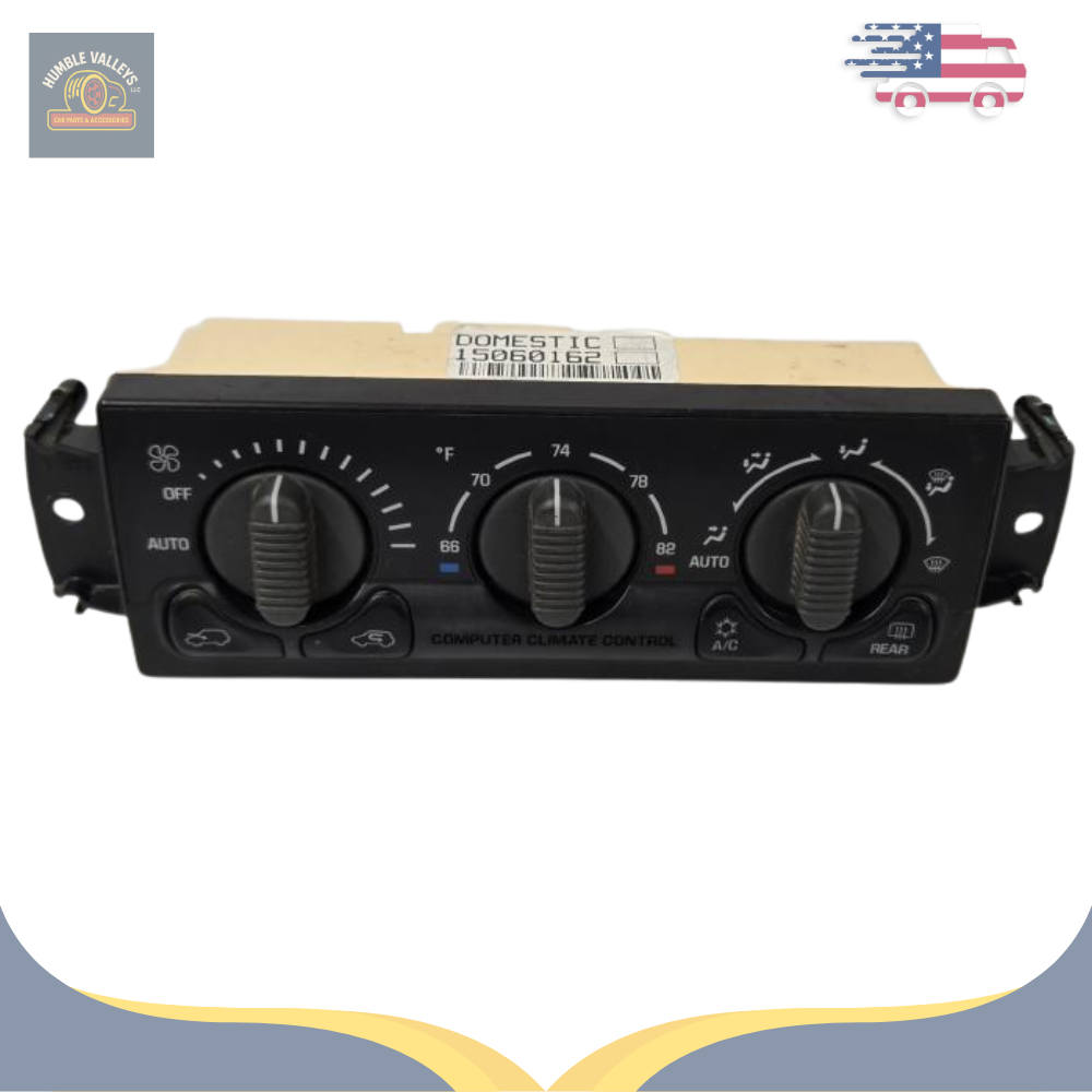 2000–2002 Chevrolet Suburban 1500 2500 AC Heater Temperature Control OEM — view 1