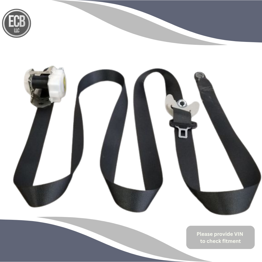 2016–2022 Toyota Tacoma Front Seat Belt Passenger Crew Cab 4 Door (Black) OEM — view 1