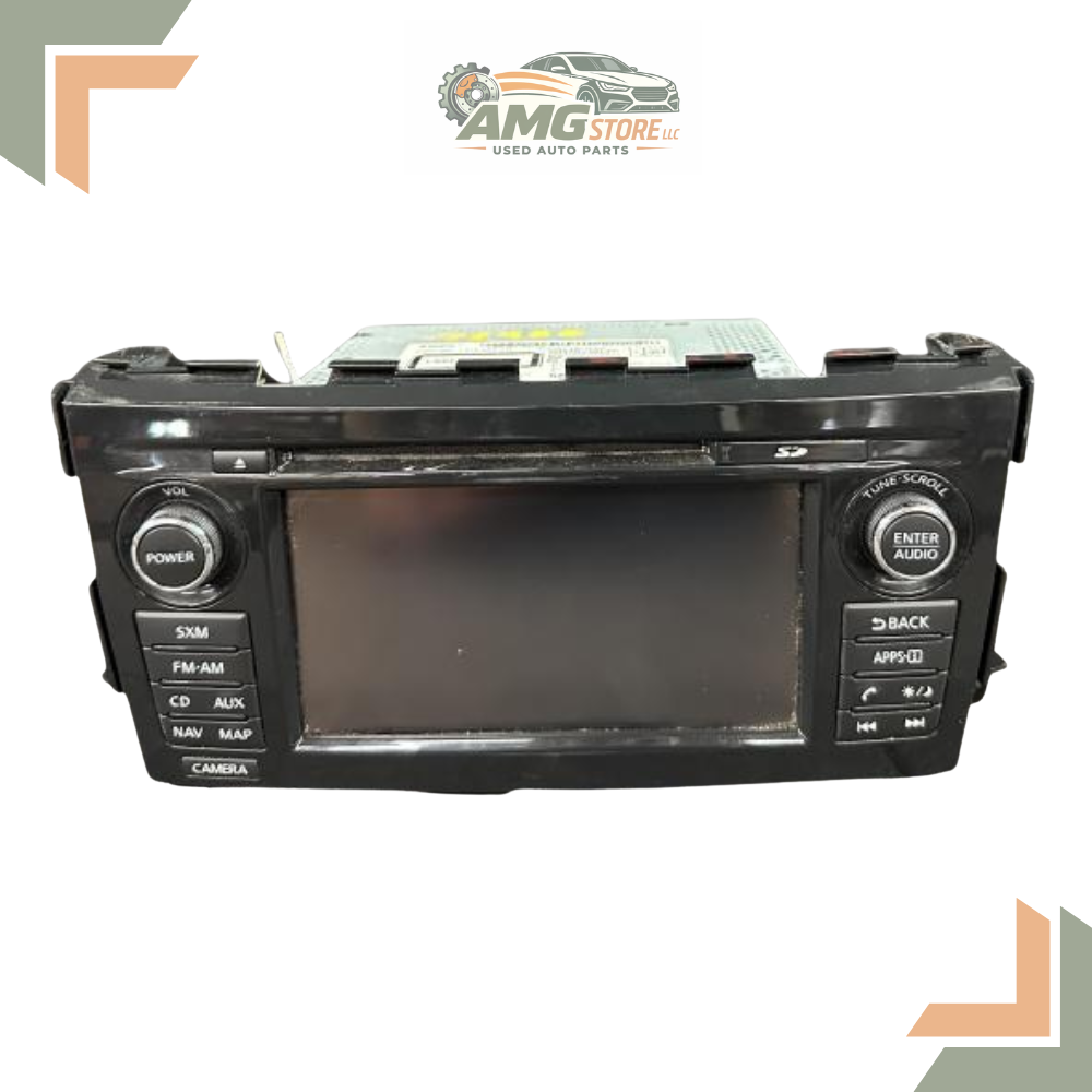 2015 Nissan Altima AM-FM-CD Satellite Navigation Radio Receiver — view 1