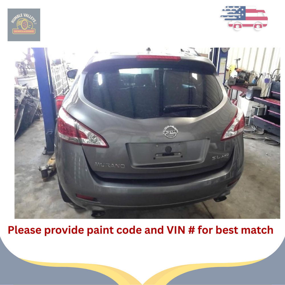 2009–2014 Nissan Murano Right Passenger RH Side View Mirror Door Power Gray OEM — view 1
