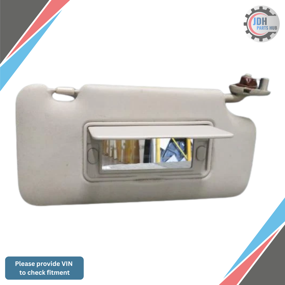 2015–2020 Honda Fit Passenger RH Sun Visor OEM — view 2