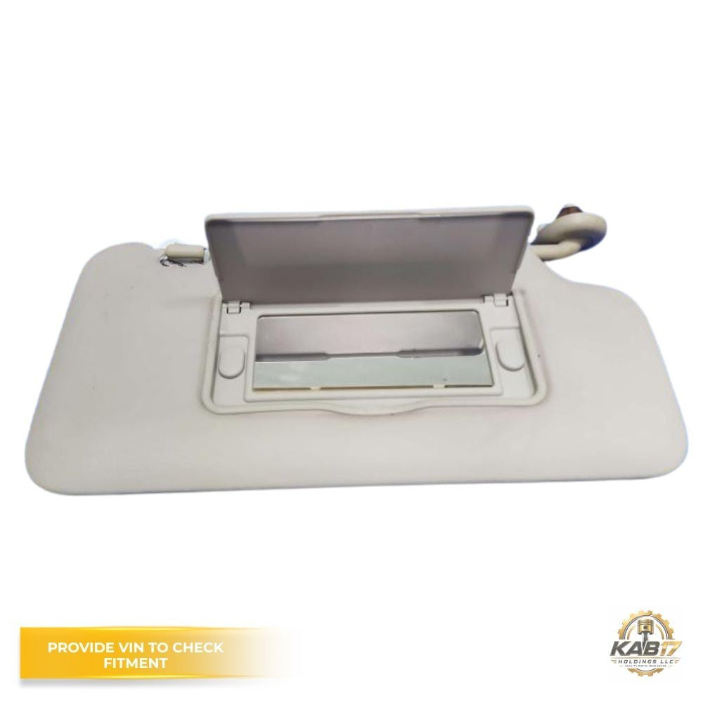 2015–2020 Honda Fit Right Sunvisor Passenger Side RH Sun Visor Gray OEM — view 5