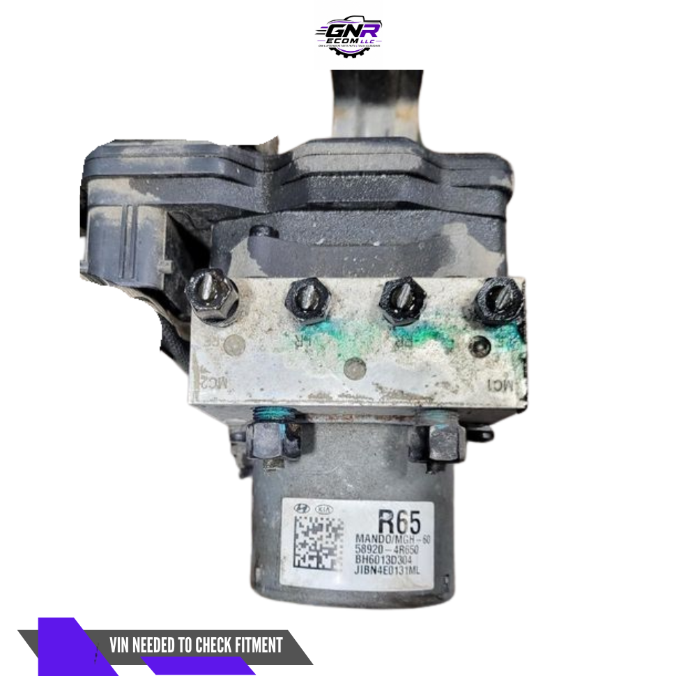 2013–2015 HYUNDAI SONATA HYBRID ABS ANTI LOCK BRAKE ACTUATOR PUMP ID 589204R650 — view 1