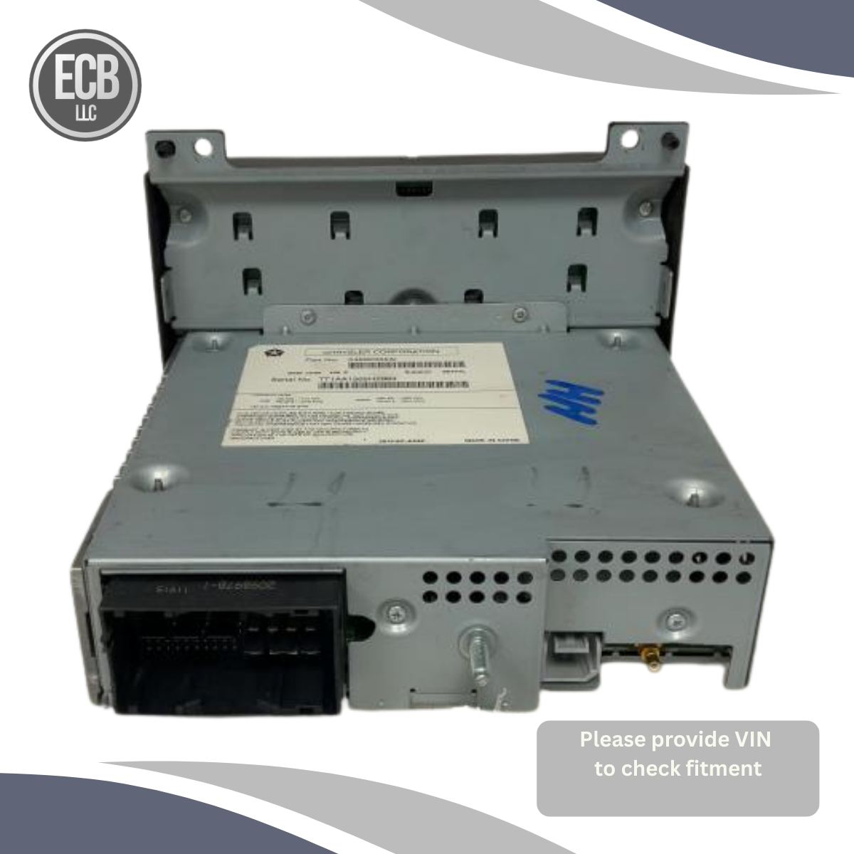 2015–2016 Dodge Dart Radio Receiver RAE without NAV without SAT OEM — view 2